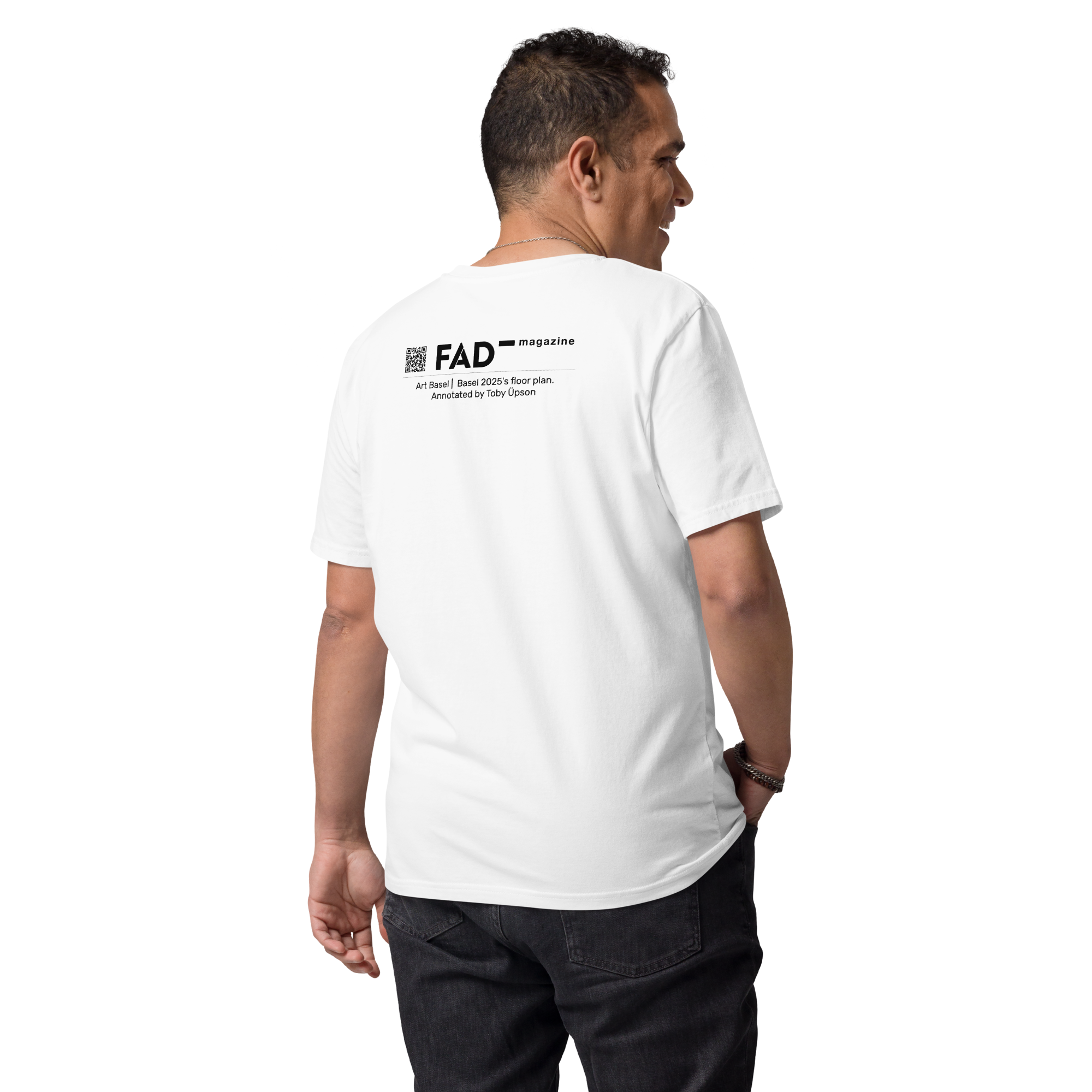Toby Üpson's Limited Edition Art Basel in Basel 2025 floor plan T-Shirt