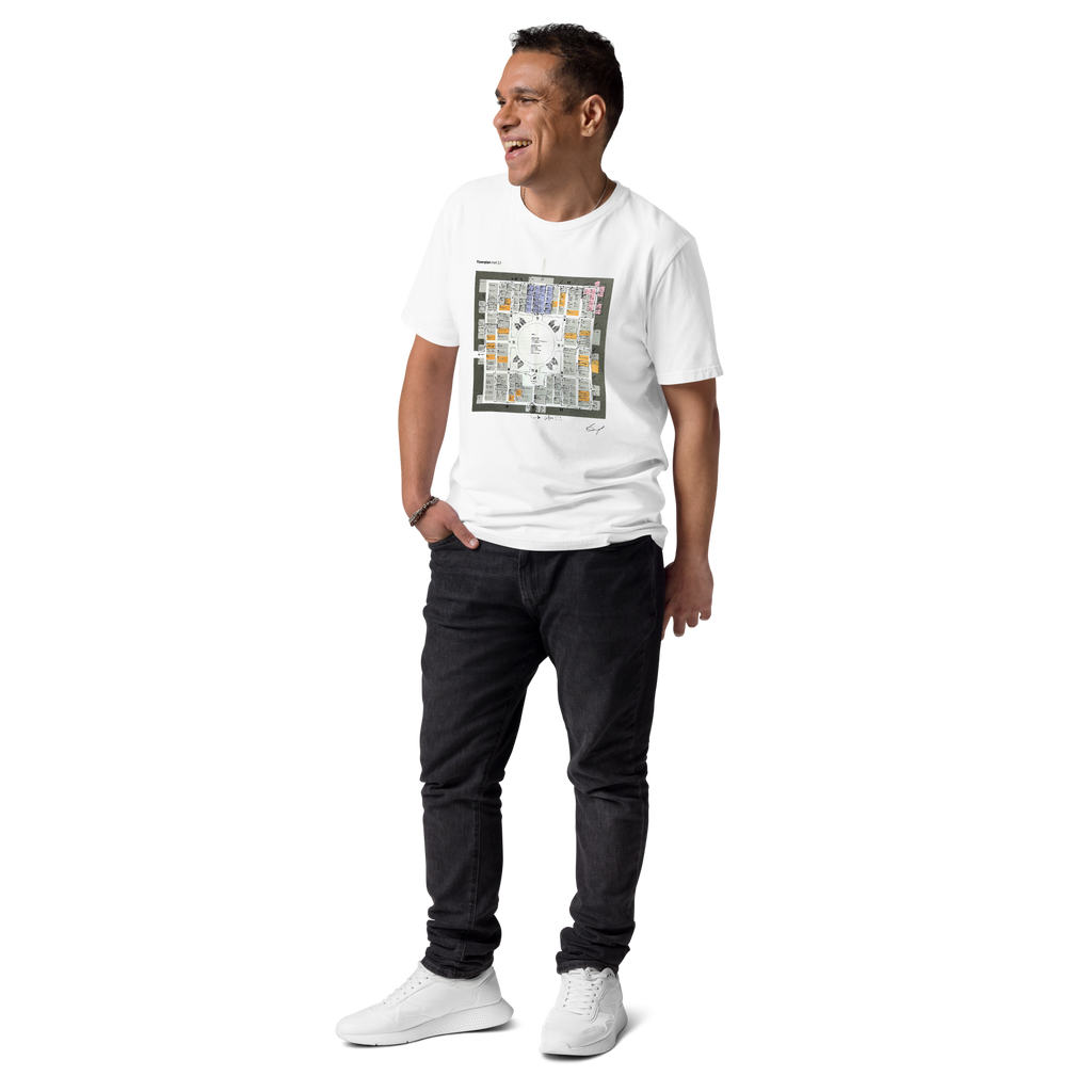 Toby Üpson's Limited Edition Art Basel in Basel 2025 floor plan T-Shirt