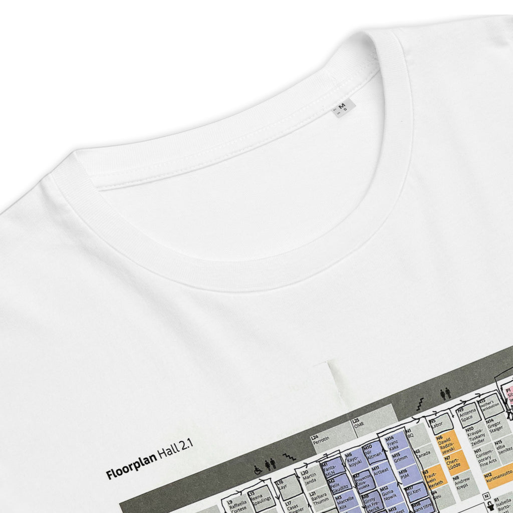 Art Basel |  Basel 2025's floor plan.  Annotated by Toby Üpson