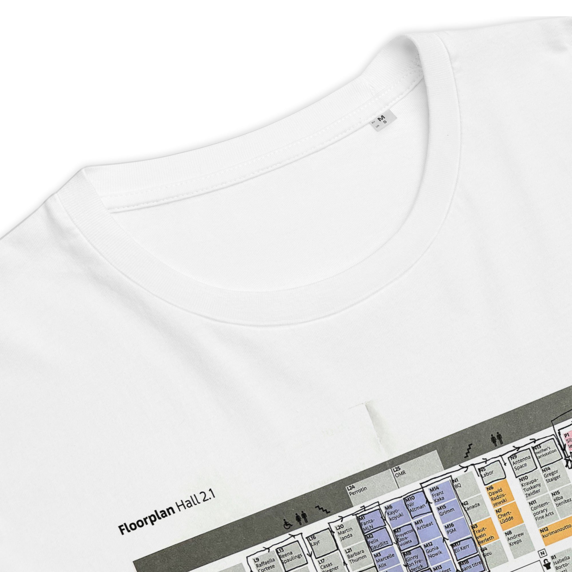 Art Basel |  Basel 2025's floor plan.  Annotated by Toby Üpson